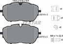 Textar Brake Pad Set - 2221801