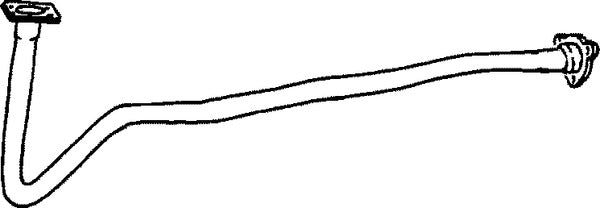 Klarius LR15B - Front Pipe  - Fits Land Rover 88 2.25,3.0