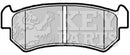 Key Parts Brake Pad Set -KBP2146