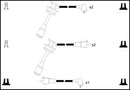 Lucas Ignition Lead Set - LUC7222