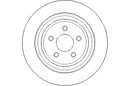 Disctech Brake Disc - Fits Bmw, Ford - ABD3247 - Rear Axle