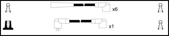 ElectroSpark Ignition Lead Set - OEK1000