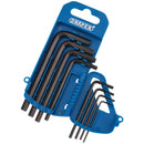 Draper MM Hexagon Key Set&Holder 8PC - 33679