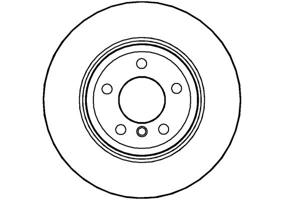 Disctech Brake Disc - Fits Bmw - ABD2887 - Front Axle