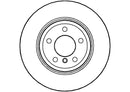 Disctech Brake Disc - Fits Bmw - ABD2887 - Front Axle