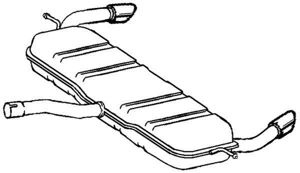 Klarius MZ661X - Box With Tail Pipe