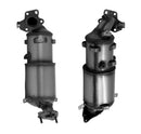 BM Cats Approved Diesel Catalytic Converter & Silicon Carbide (SiC) DPF - BM11153HP with Fitting Kit - FK11153B
