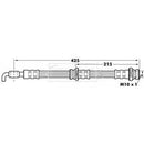 Borg & Beck Brake Hose Part No -BBH7099