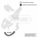 Borg & Beck Emission Cntrl Hose Part No -BTH1005
