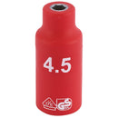 Draper Expert 4.5MM VDE 1/4" Insul. Socket - 31156