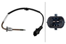 HELLA 6PT 010 376-941 Sensor, exhaust gas temperature - 2-pin connector