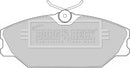 Borg & Beck Brake Pad Set - BBP1708