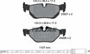 Textar Brake Pad Set - 2392707