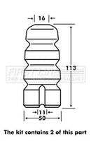 First Line Strut Protection Kit Part No -FPK7063