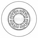 Borg & Beck Brake Disc Single Part No -BBD5718S