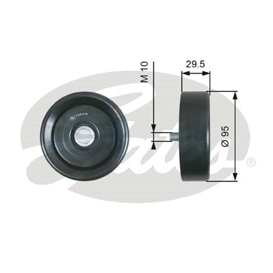 Gates DriveAlign Idler Pulley - T36419