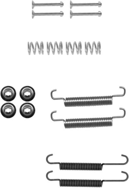 Textar Brake Shoe Fitting Kit - 97036600