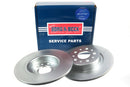 Borg & Beck Brake Disc (Pair)  - BBD5562
