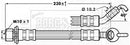Borg & Beck Brake Hose Part No -BBH7238