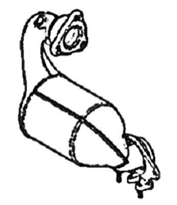 Klarius 390999 - Catalyst & Dpf Combined  - Fits Renault Megane 1.6 DCi