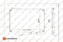 Eurorepar Air Conditioning Condenser - 1609635080
