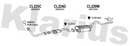 Klarius CL225C - Front Pipe  - Fits Mitsubishi L200 2.5TD