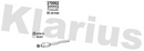 Klarius 311113 - Catalyst Type Approved  - Fits Renault Laguna 1.8i