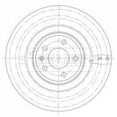 Borg & Beck Brake Disc Single Part No -BBD6122S