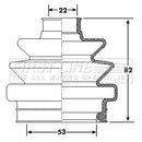 First Line Cv Joint Boot Kit Part No -FCB6174