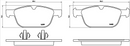Brembo Brake Pad Set - P86023