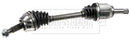 Borg & Beck Driveshaft - LH - BDS1621