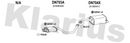 Klarius DN703A - Box With Centre Pipe  - Fits Nissan Note 1.6i
