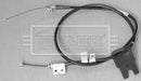 Borg & Beck Brake Cable- LH Rear -BKB3133