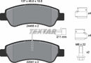 Citroën Fiat Peugeot, Brake Pad Set - Textar 2446503