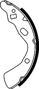 Mintex Brake Shoes fits -Kia Mazda MFR287 (also fits other vehicles)