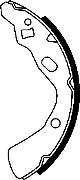 Mintex Brake Shoes fits -Kia Mazda MFR287 (also fits other vehicles)