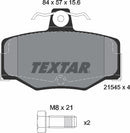 Nissan, Brake Pad Set - Textar 2154501