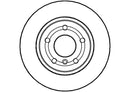 Disctech Brake Disc - Fits Land rover, Mitsubishi - ABD2746 - Front Axle