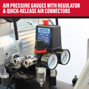 SIP QT AIR DD 4.5hp 200ltr Ultra Low Noise Oil-Free Direct Drive Compressor