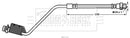 Borg & Beck Brake Hose Part No -BBH7632
