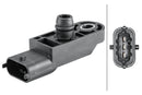 HELLA 6PP 358 152-311 Sensor, boost pressure - 4-pin connector - Bolted