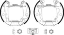 Mintex Brake Shoe Kits fits -Citroën Peugeot Talbot MSP014 (also fits other vehicles)