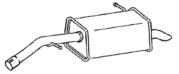 Klarius PG930E - Box With Tail Pipe