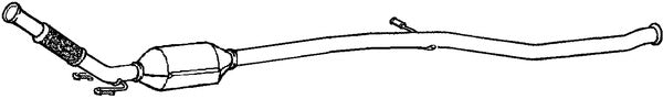 Klarius 322151 - Catalyst Type Approved Withpip  - Fits Peugeot 206 Hatchback (2A/C)