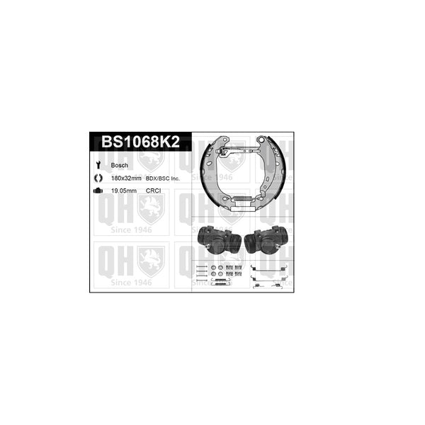 QH BS1068K2 Brake Shoe Kit