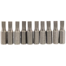 Draper 10pc 25mm 4.5MM P.Slot.S/D Bit - 64027