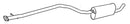 Klarius FE1086T - Box With Centre Pipe  - Fits Ford Transit Connect 1.8TC,1.8TDCi