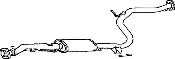 Klarius MA249G - Box With Centre Pipe