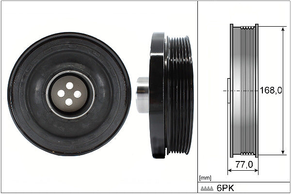 INA Belt Pulley Crankshaft Part No - 544013010