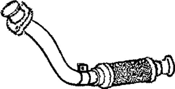 Klarius MZ317D - Front Pipe  - Fits Mercedes 207D 2.4D